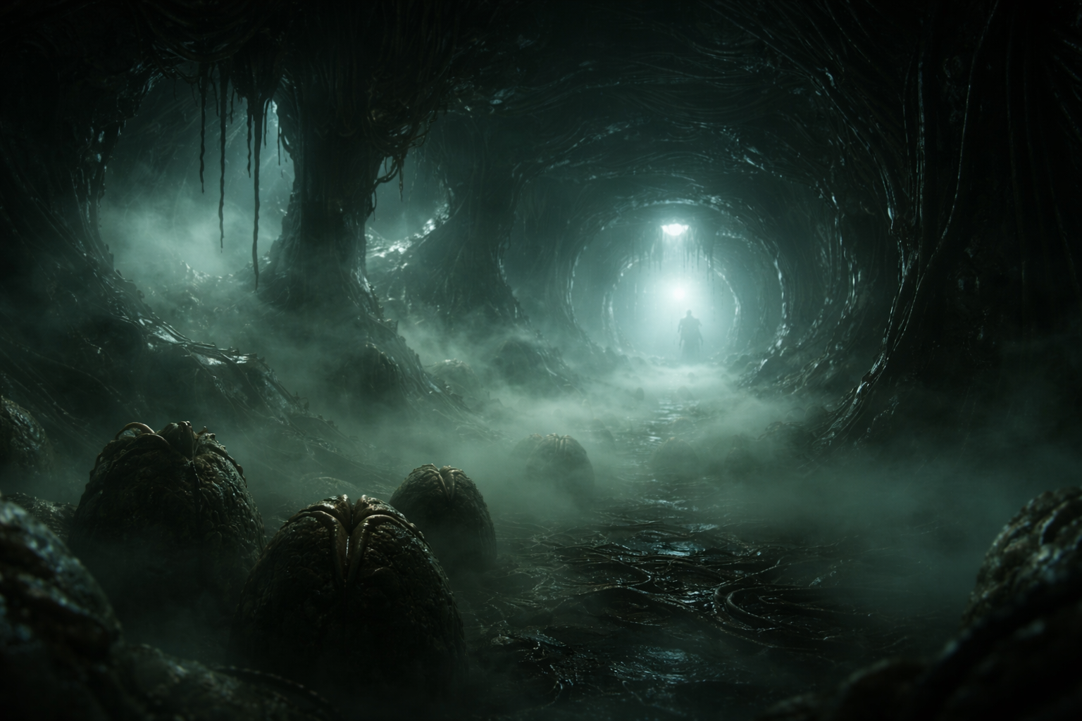 エイリアン:コヴェナントの不穏な宇宙船内部