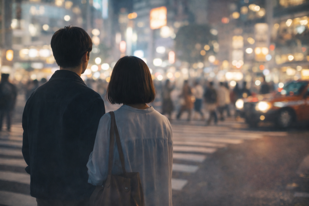 レディガイ映画の幻想的な街並み