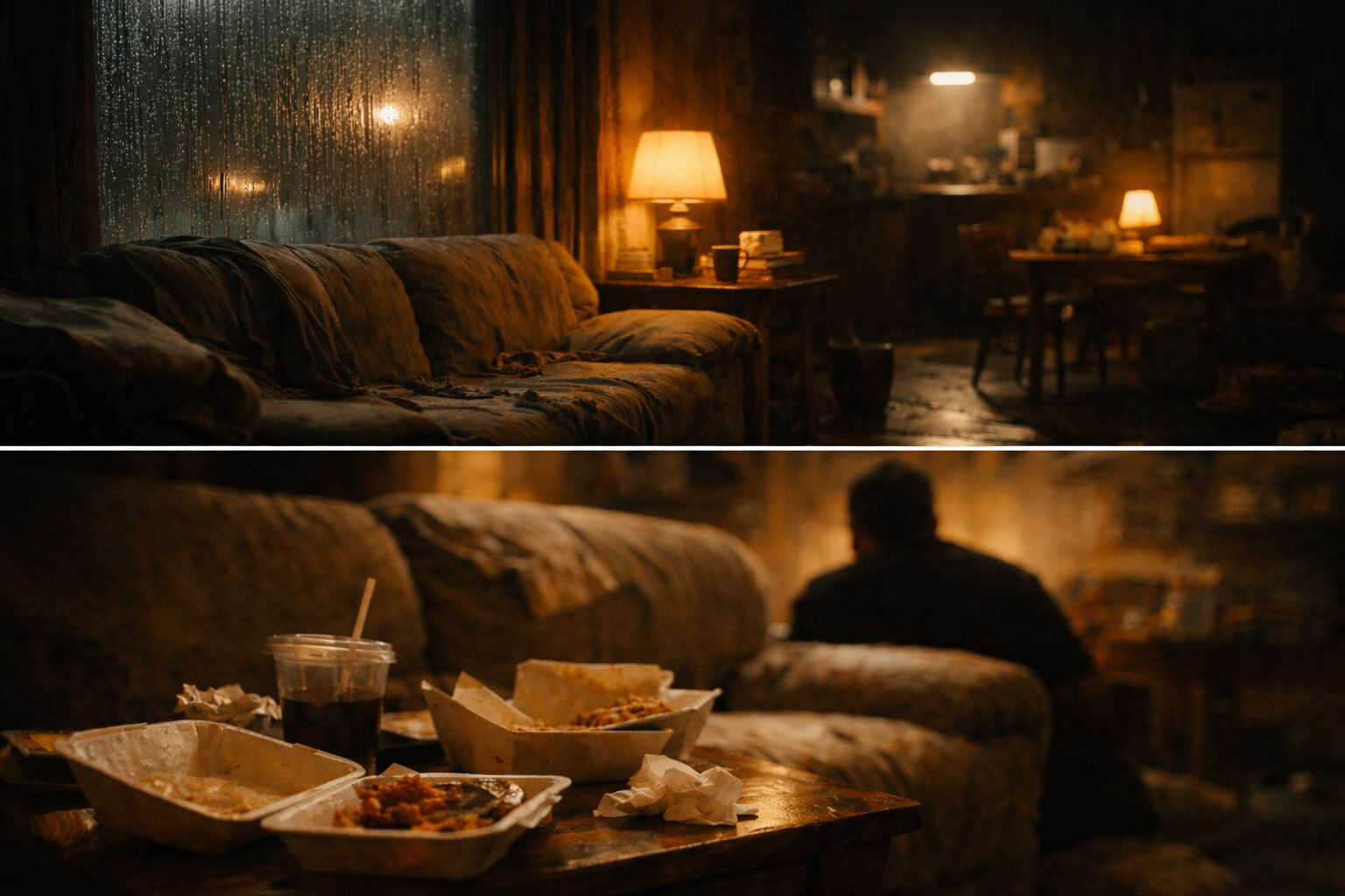 ザホエールの静かな室内シーン