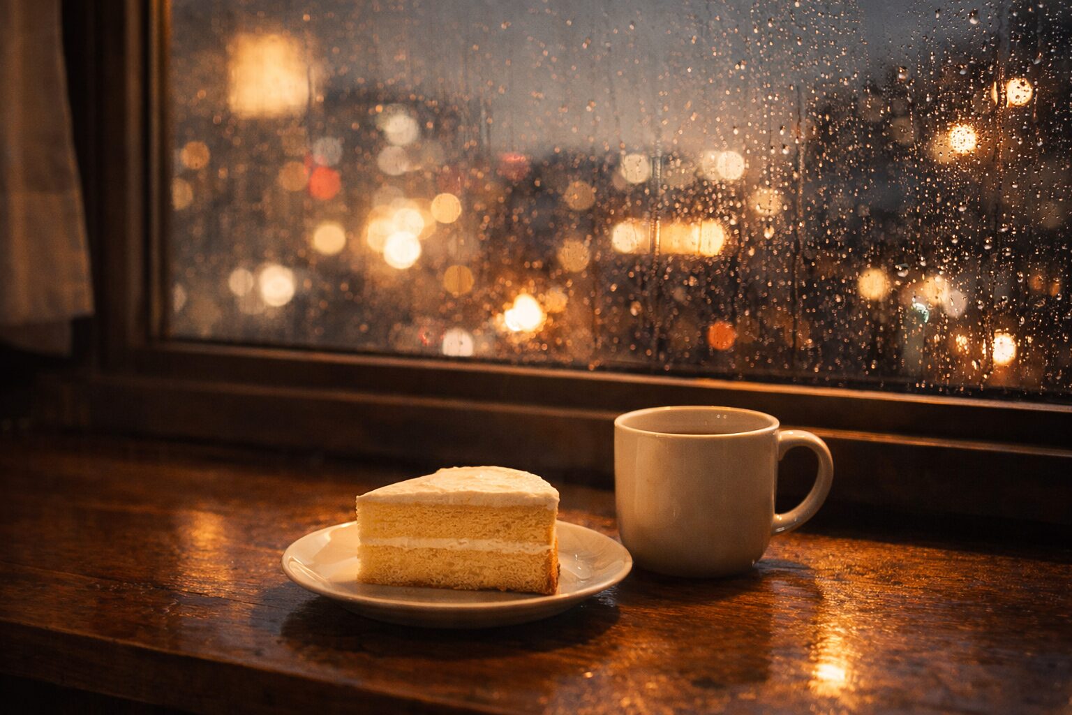 ピースオブケイクの静かな街並み