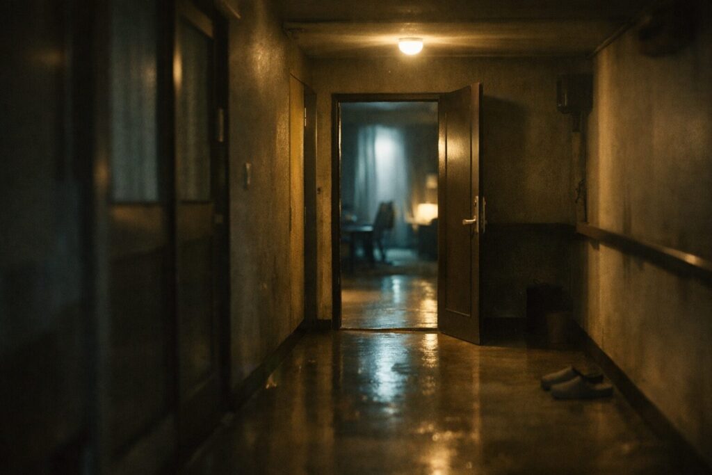 夕暮れの路地に漂うあの人が消えたの不穏な空気