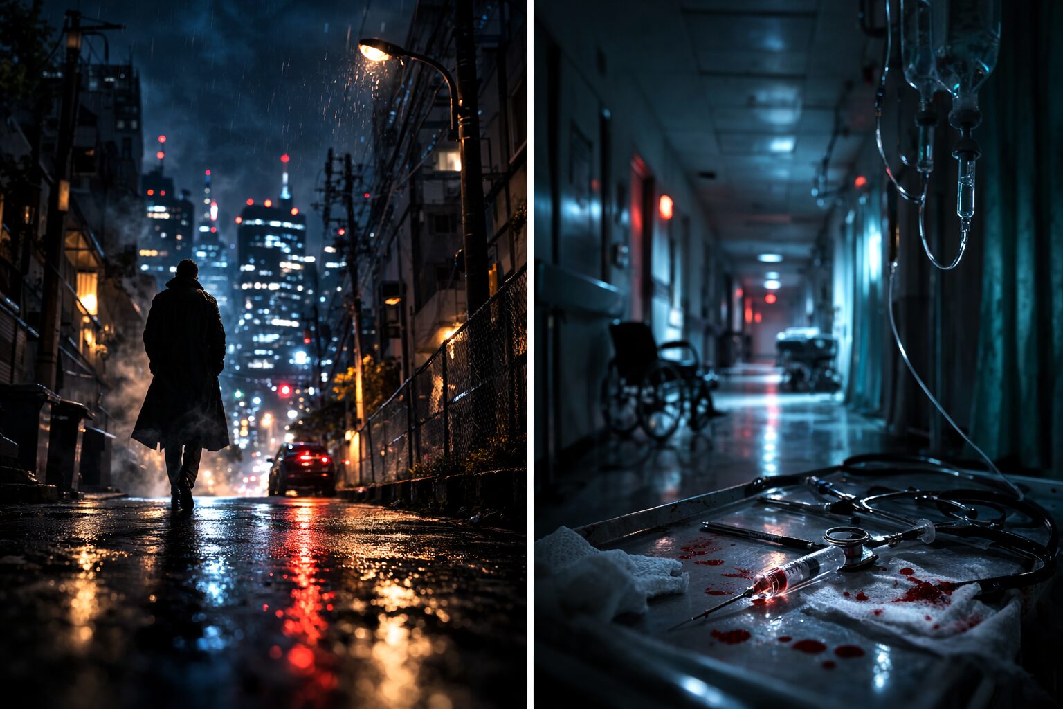 ドクターデスの遺産で葛藤する男性