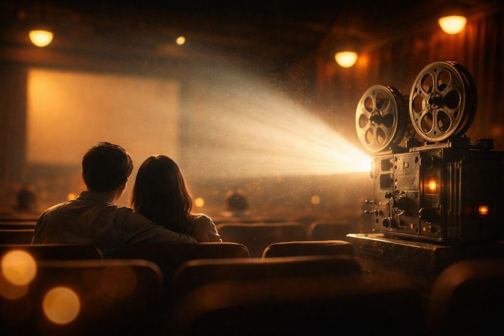 今夜ロマンス劇場で ネタバレ男性が佇む切ない場面