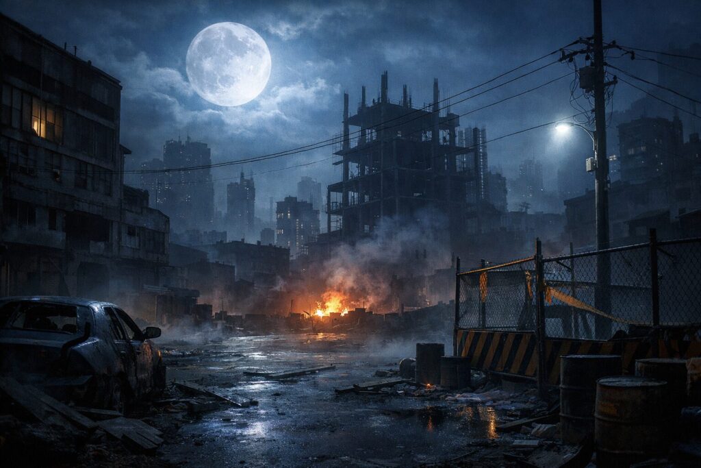 夜の抗争前 東京リベンジャーズ2 血のハロウィン編ネタバレ解説の緊張感