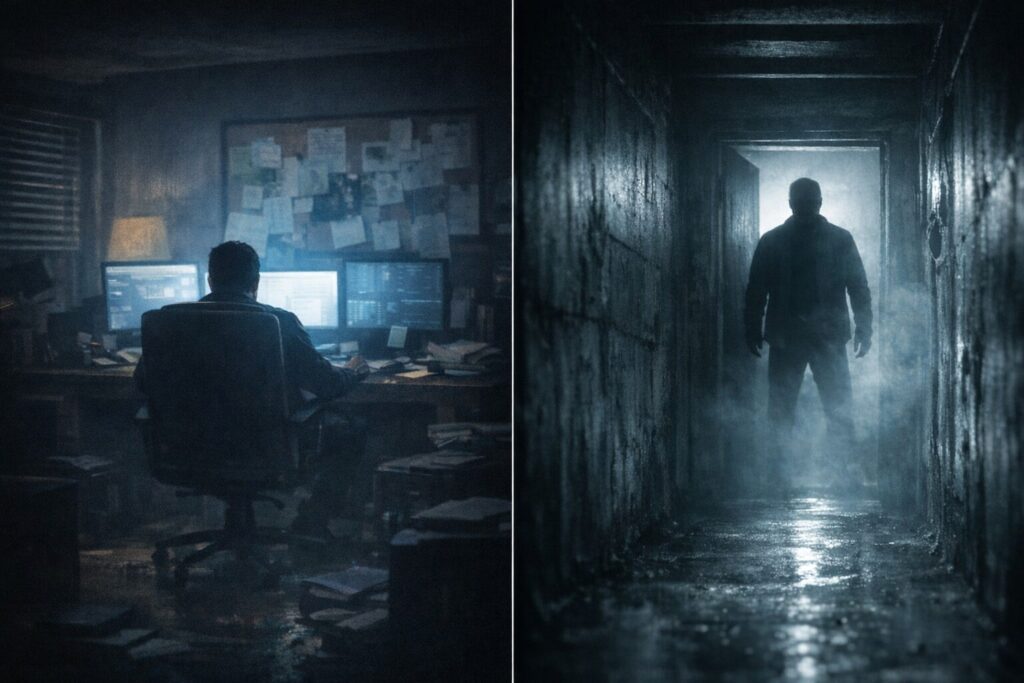 サーチ2のネタバレ結末まで解説の鍵を握る男性の意味深な表情