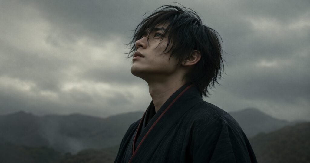 映画『曇天に笑う』の物語展開や登場人物たちをイメージした幻想的な世界観を表すイメージ画像