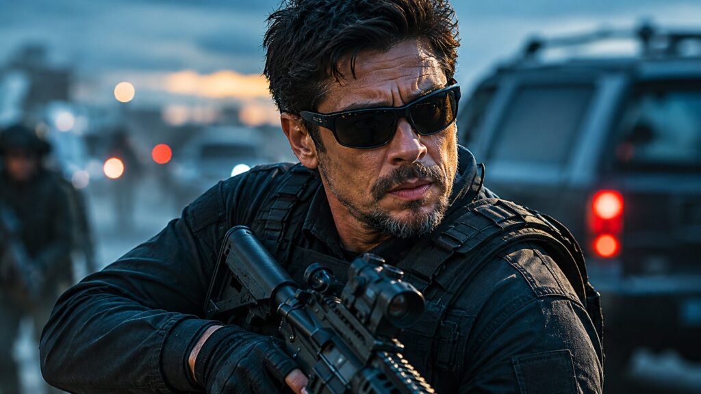 任務に挑む男性 ボーダーライン映画2作目はどんな内容？前作との違いと見どころを整理の重厚な雰囲気