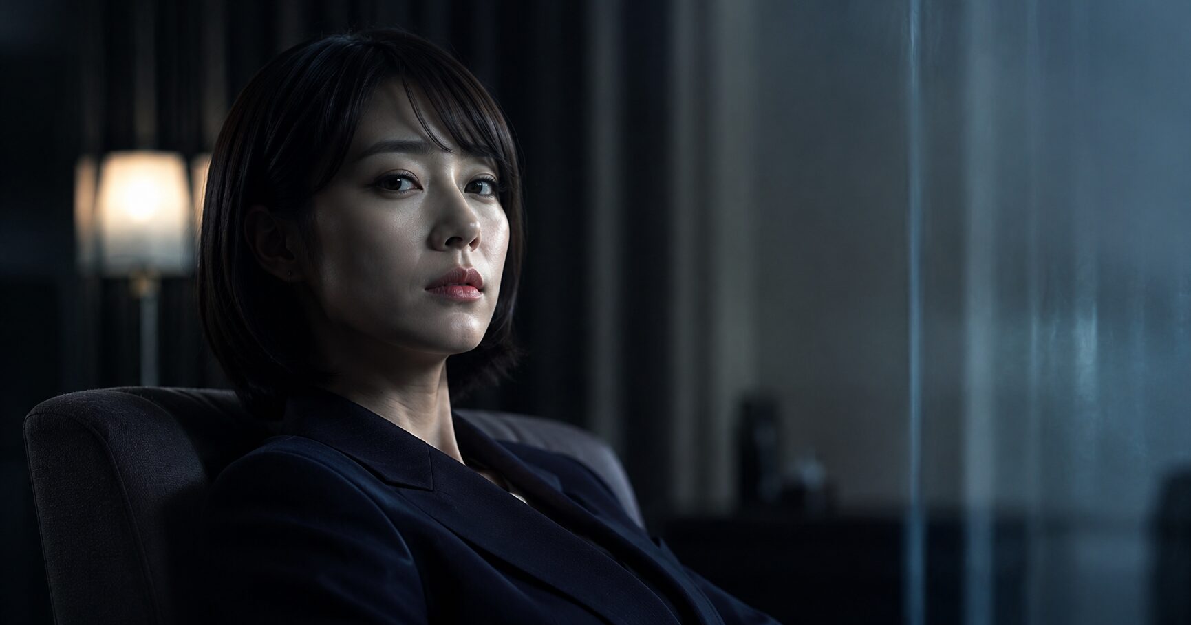 冷静な表情の女性とパーフェクト・ケア ネタバレ解説の不穏な展開