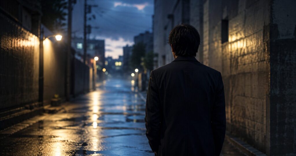 『孤高の血2』の抗争が繰り広げられる重苦しい雰囲気と物語の結末を表すイメージ画像