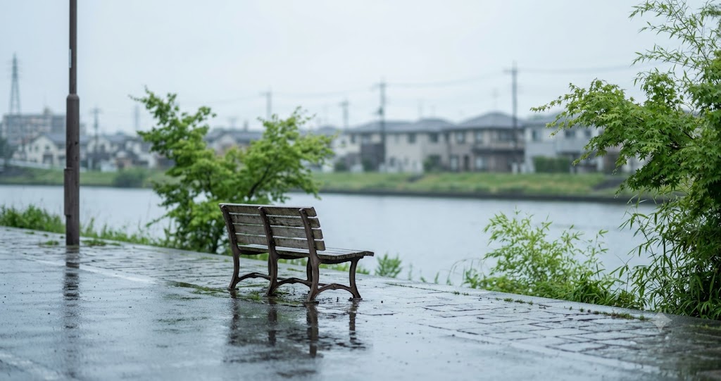 映画『恋は雨上がりのように』で年齢を超えて心を通わせる二人の切ない恋模様を表すイメージ画像